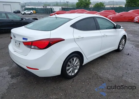 2015 Hyundai Elantra Se из США, поврежденный, VIN 5NPDH4AEXFH581854